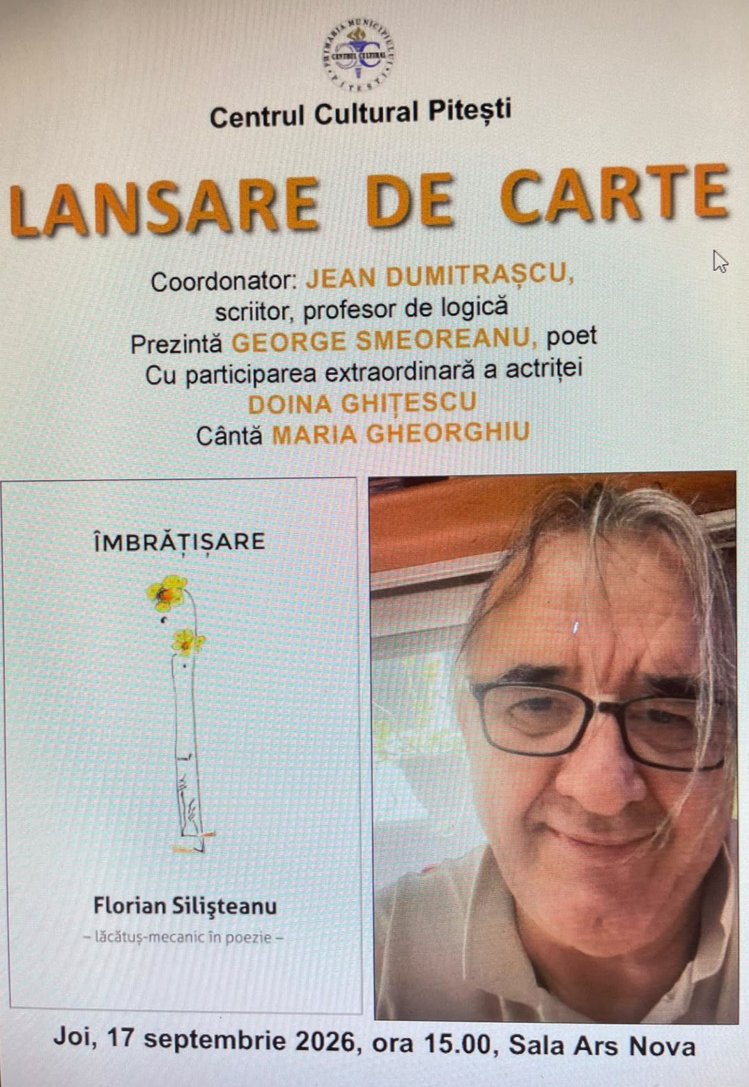 Lansare carte Florian Silisteanu
